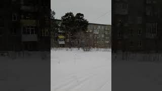 Мороз на Кольском полуострове.13.12.2022г.