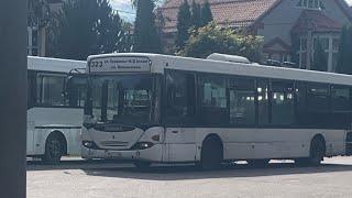 Работает стоп! Поездка на автобусе Scania omnilink CL94UB у862ск маршрут 323