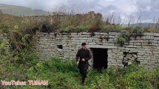 Древние поселения в Горах Чечни.