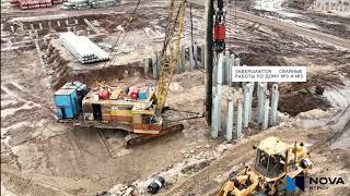 Ход строительства Жилого Комплекса "Достояние" (сентябрь 2022)