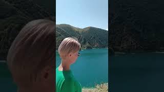 Чечня. Озеро Кезеной-Ам. Обзор с высоты