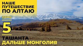 Наше путешествие по Алтаю. День 5. Ташанта, дальше Монголия.