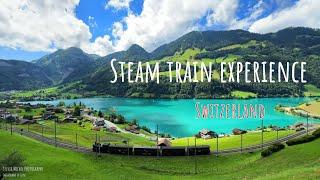 Steam railway in Switzerland - Brünig Dampbahn 4K