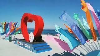 Крым Алушта сегодня 8 июня 2023 Набережная, городской пляж