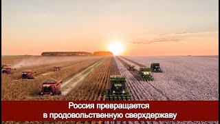 Россия превращается в продовольственную сверхдержаву