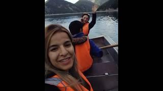 Тоже Кезеной-Ам, на видео со мной Саида и Рабадан✨ #природа #путешествие #озеро #КезенойАм #чечня
