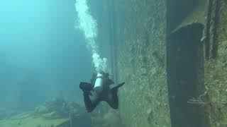 Шарм-эш-Шейх, Египет. Затонувший сухогруз. Дайвинг ,красное море.