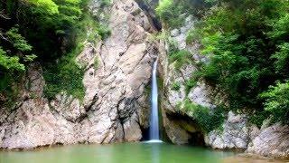 Агурские водопады в Сочи. Краснодарский край Россия