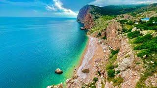 Пляж ВАСИЛИ Балаклава-Это УЖАС!Во что ПРЕВРАТИЛОСЬ это место!Гора Мытилино и дом Пляса!Крым 2023