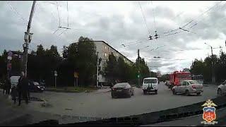 Опасная для жизни полицейская погоня в Мурманске попала на видео