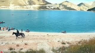 Озеро с кристально чистой  водой - Кезеной-Ам. Чеченская Республика.