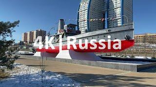 Walking tour Russia 4k travel video / Путешествие по России