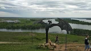 Россия: увлекательное путешествие на теплоходе по реке Кама. Посещение Драконовой горы в Елабуге