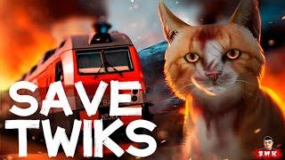 СПАСЕНИЕ КОТА ТВИКСА!ХОРРОР ИГРА SAVE TWIKS ПОЛНОЕ ПРОХОЖДЕНИЕ НА РУССКОМ!