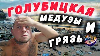 ГОЛУБИЦКАЯ МЕДУЗЫ,ГРЯЗЬ,БЛОХИ.СЕЗОН 2024/АВГУСТ. #голубицкая #азовскоеморе #море #отдых #отпуск2024