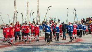 Матч звёзд хоккея прошёл на льду озера Байкал