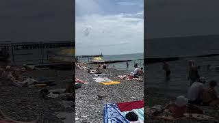 Russia Sochi. Beach. Сочи пляж.