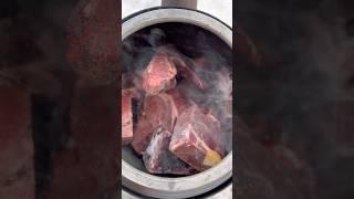 Meat in an Afghan cauldron / Мясо в афганском казане #foodonthefire #cooking