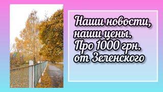 Мой канал/наши новости/1000 грн. от Зеленского/ответ хейтерам