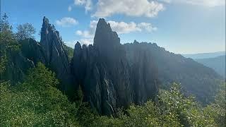Двуглавая сопка - скалы Перья. Откликной гребень. Гора Круглица. Таганай (16.07.2024-17.07.2024)