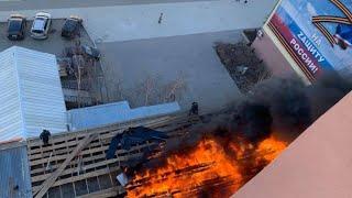 В Якутске  люди тонут в своих квартирах, так ещё и начали гореть