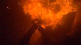 Пожар на ул. Фомина [ горит несколько домов ] Сквозь пламя №21 г.Барнаул Ранг пожара 1БИС
