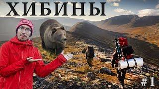 Поход в горы Хибины. Встретили медведя. Кольский полуостров золотой осенью