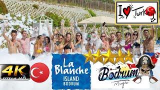 4K BODRUM LA BLANCHE ISLAND HOTEL 2024 GOOD BEACH RESORT MUGLA TURKEY