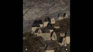 Даргавс-древний Некрополь в горах Осетии