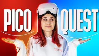 Quest 2 vs Pico 4 vs Quest 3 | Сравнение | Что выбрать?