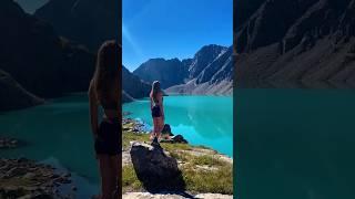 Озеро Ала-Коль летом! Кыргызстан 2023 #кыргызстан #киргизия #алаколь #иссыккуль #каракол #горы
