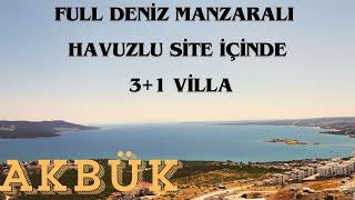 Satılık villa deniz manzaralı & havuzlu site içinde  | Didim - Akbük  #forsale #didim #village