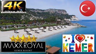 4K MAXX ROYAL KEMER RESORT 2024  KIRIS  GOOD BEACH HOTEL ANTALYA TURKEY