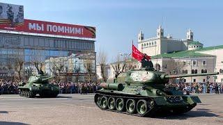 Парад ко Дню Победы в Улан-Удэ