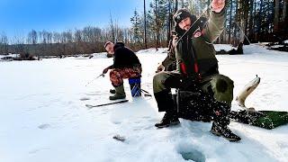 Горная рыбалка в Сибири. Ловля ленка и хариуса ранней весной. Зимняя рыбалка в тайге.