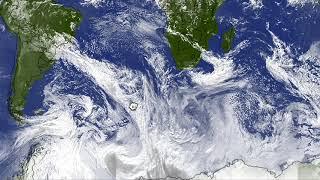 Аномальное движение циклонов в Атлантике! Непогода: Балтика, Коми, Поволжье, Урал, Сибирь, ЮАР, США.