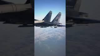 Пилот России не боясь подлетел крылатой ракете #shortvideo #shorts