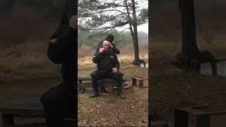 Вадим Старов защита от Удушение сзади сидя на скамейке.