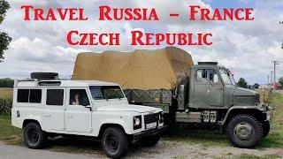 TRAVEL RUSSIA-FRANCE LAND ROVER DEFENDER CZECH REPUBLIC ПУТЕШЕСТВИЕ РОССИЯ-ФРАНЦИЯ LR DEFENDER ЧЕХИЯ