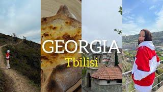 GEORGIA || 3 недели в России. Тбилиси весной, почему мы вернулись?Подъемник в горы и красивые виды