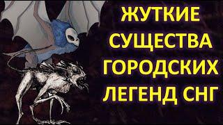 ЛЕТАЮЩИЙ ЧЕЛОВЕК В ГОРЫ ПИДАН, ЧЕПЫШИ, МРЯКА... какие существа есть в городских легендах стран СНГ?