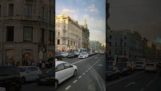 Nevsky prospect SPb Самый освещенный проспект в мире #saintpetersburg #nevsky #travel #russia