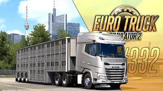 БОЛЬШОЕ ПУТЕШЕСТВИЕ ПО ОБНОВЛЕННЫМ ГОРОДАМ - Euro Truck Simulator 2 (1.47.0.50s) [#332]