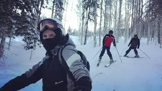 Сноуборд Байкал январь 2018 гора Соболиная