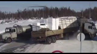 Водитель грузовика мастерски ушёл от столкновения: ДТП в Якутии