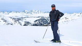 Фрирайд с видом на Белуху. Скитур на Алтае. Freeride Forever