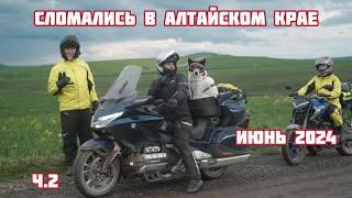 Мотопутешествие на Алтай с собакой. Июнь 2024. ч.2