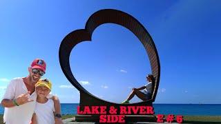 Lake&River Side Turkey#6 Зашли в отели Riolavitas,  Water Side Resort и пляж Bogaz